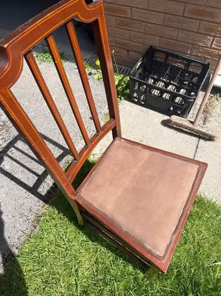 Photo of free Antique wooden bedroom chair (Liverpool L17 near Jericho L) #2