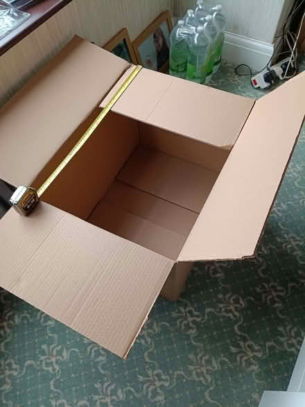 Photo of free Large sturdy cardboard box (Norton Lees S8) #1