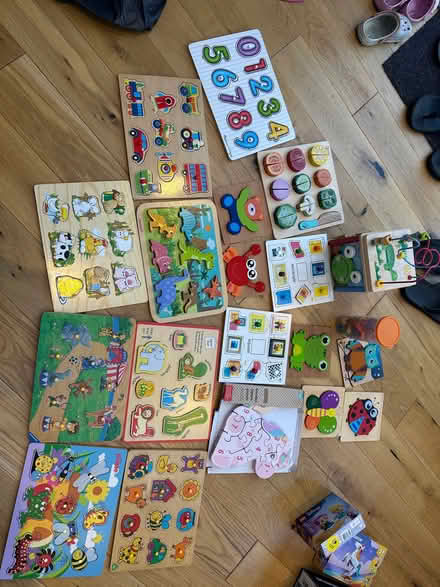 Photo of free Baby puzzles/toys (Bradbourne Lakes TN13) #1