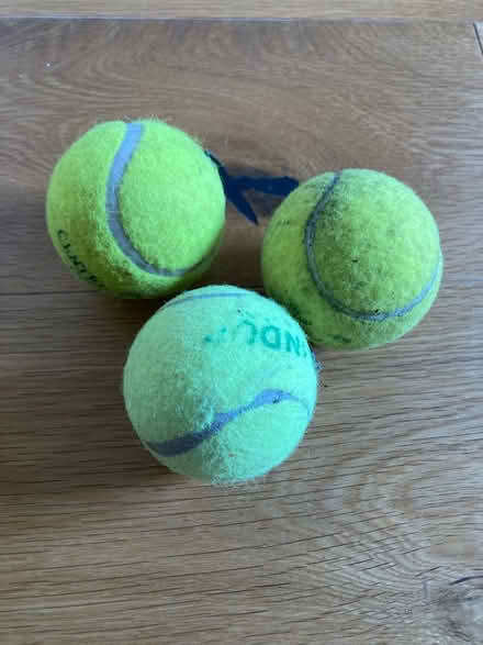 Photo of free Tennis balls x 3 (Shap CA10) #1