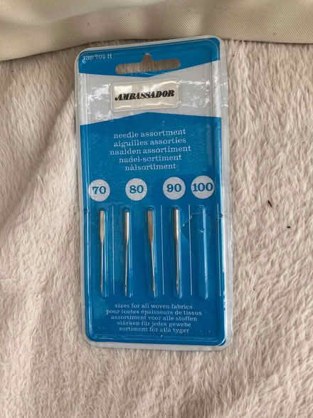 Photo of free Ambassador sewing machine needles (Rothley LE7) #1
