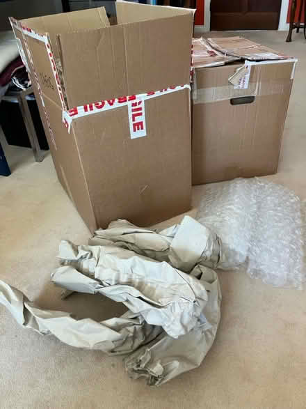 Photo of free Two large cardboard boxes (TW1 East Twickenham) #1