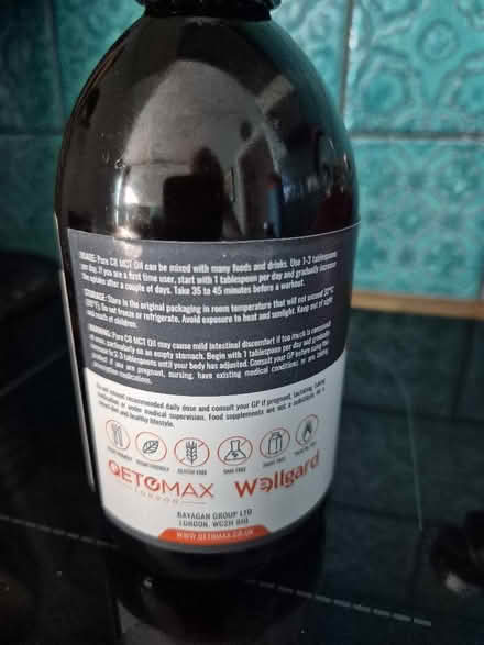Photo of free MCT Oil (Upper Holloway N7) #2