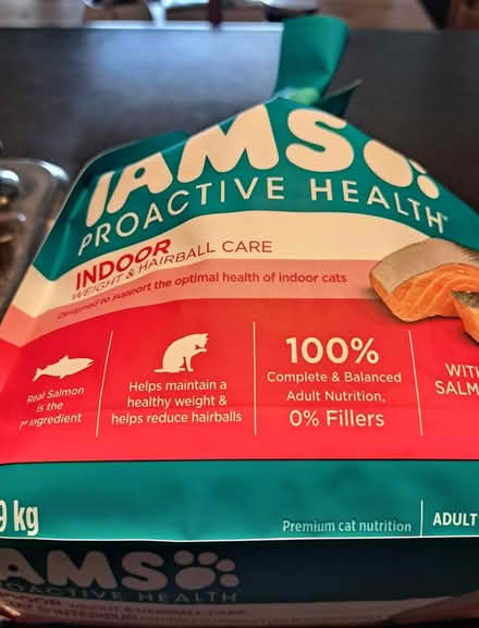 Photo of free Iams cat kibble (Little Italy) #1
