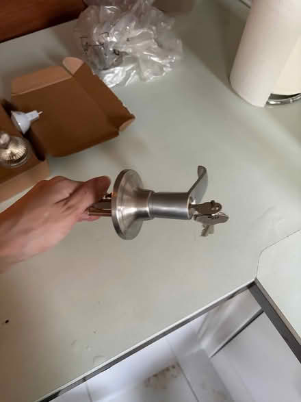 Photo of free doorknob hardware (Camden Square NW1) #3