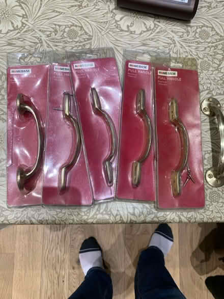 Photo of free Brass handles x 6 (W12) #1