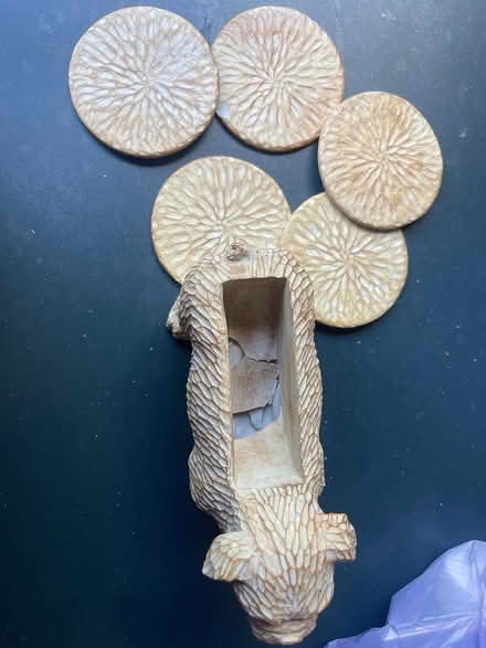 Photo of free Dog coaster holder (Barnet) #1