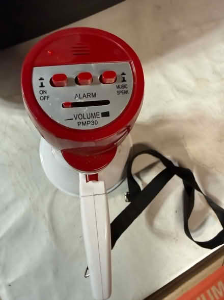 Photo of free Battery operated bullhorn (Mill Valley) #2