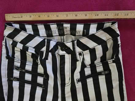 Photo of free Black and White Striped Pants - 1 (West 7th) #3
