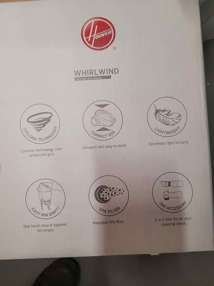 Photo of free Hoover Whirlwind Vacuum cleaner (Springfield CM1) #3
