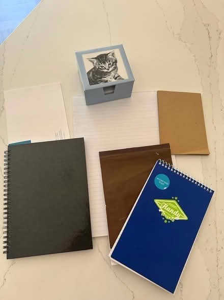 Photo of free Selection of partly used notebooks/notepads (Cumnor OX2) #1
