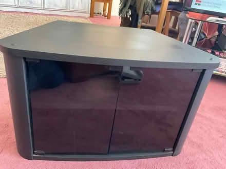 Photo of free Black TV stand (Eastwood SS2) #1