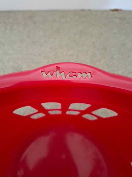 Photo of free Red plastic laundry basket (Welling DA16) #2