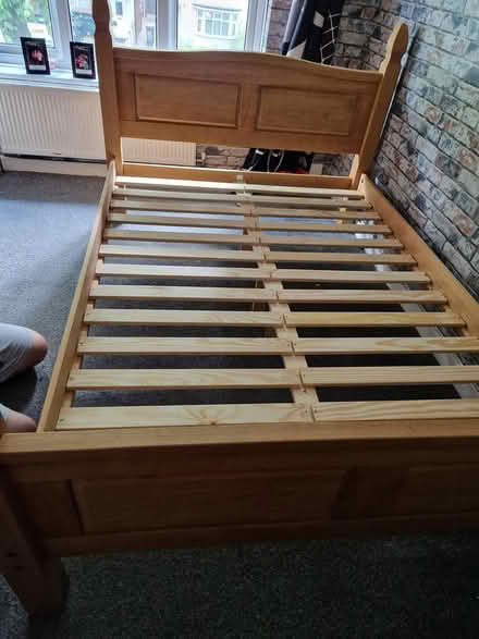 Photo of free Double bedframe (Erdington B24) #1
