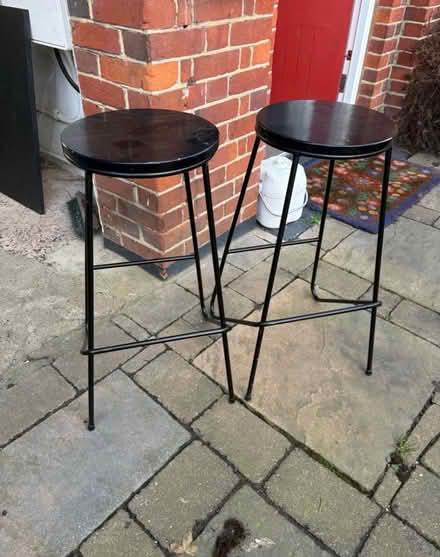 Photo of free High bar stools x2 (Sw209) #1