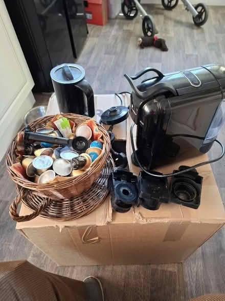 Photo of free Coffee maker and milk frother (Kilburn DE56) #1