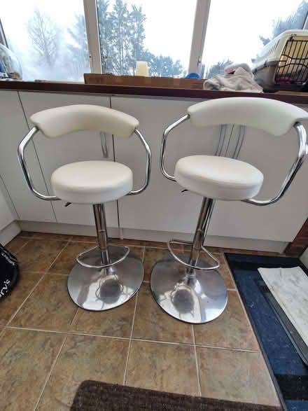 Photo of free 2 x bar stools (Canons Corner HA7) #1