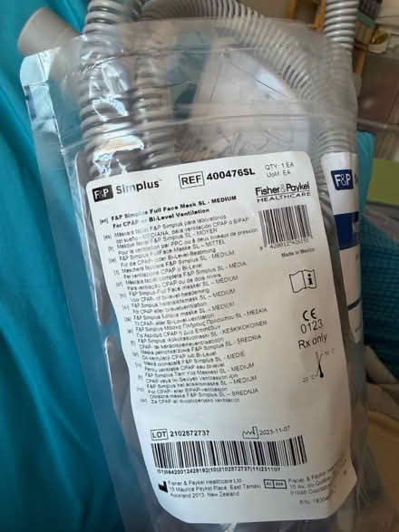 Photo of free CPAP Items (Newtown, CT) #2