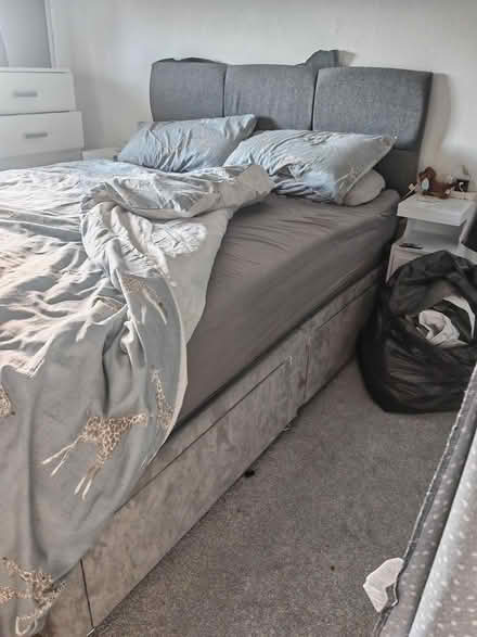 Photo of free King size bed with drawers (Burton-on-Trent DE15) #1