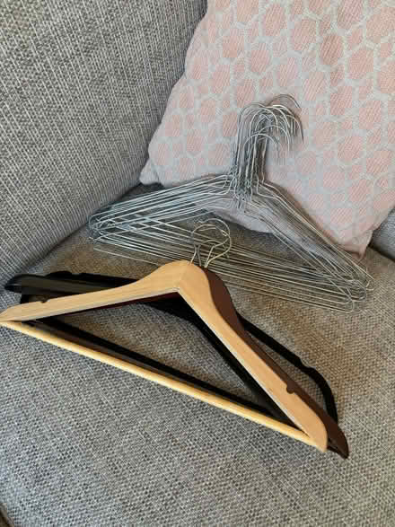 Photo of free Selection of hangers (Weybridge) #1