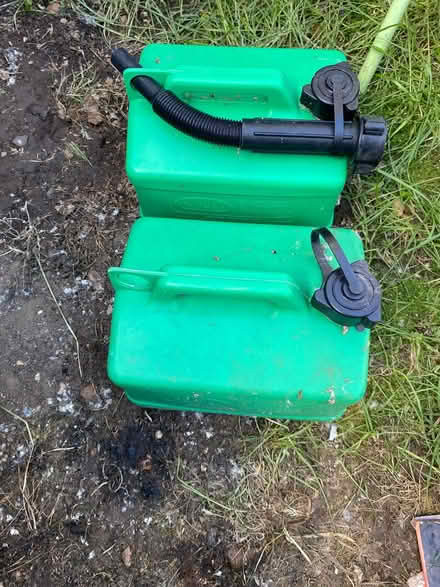 Photo of free 2 petrol cans (Newport Pagnell MK16) #1
