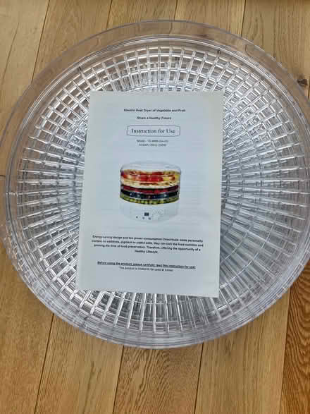 Photo of free Fruit/veg dehydrator (CR8) #2