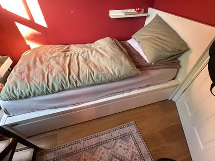 Photo of free IKEA single bed frame and drawers (Farnborough GU14) #1