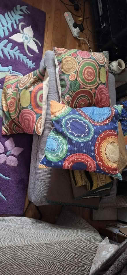 Photo of free 3x cushions. Would need to be collected (Fenham NE4) #1