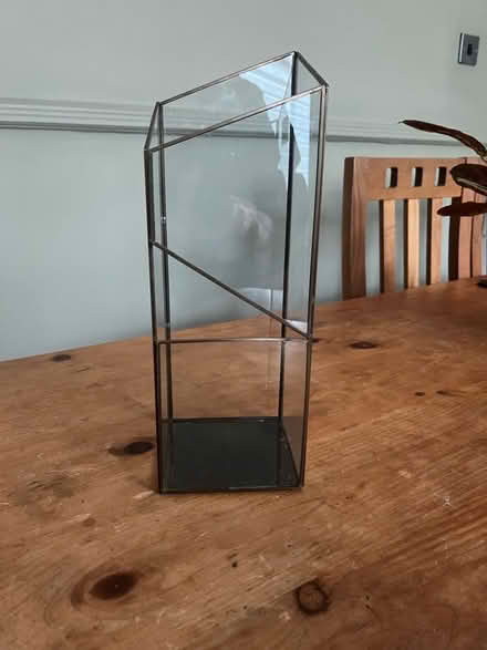 Photo of free Approx 13cm tall glass terrarium (Glossop SK13) #3