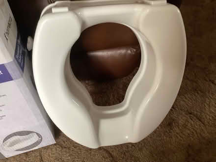 Photo of free Raised toilet seat (Shepshed LE12) #3