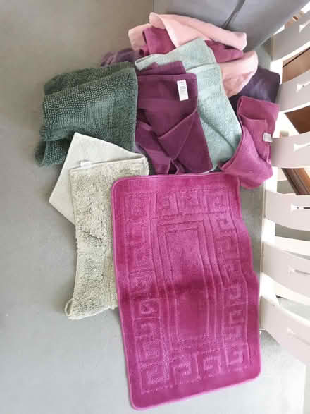 Photo of free Mixed bag of towels and mats. All washed and clean (Heswall CH60) #1