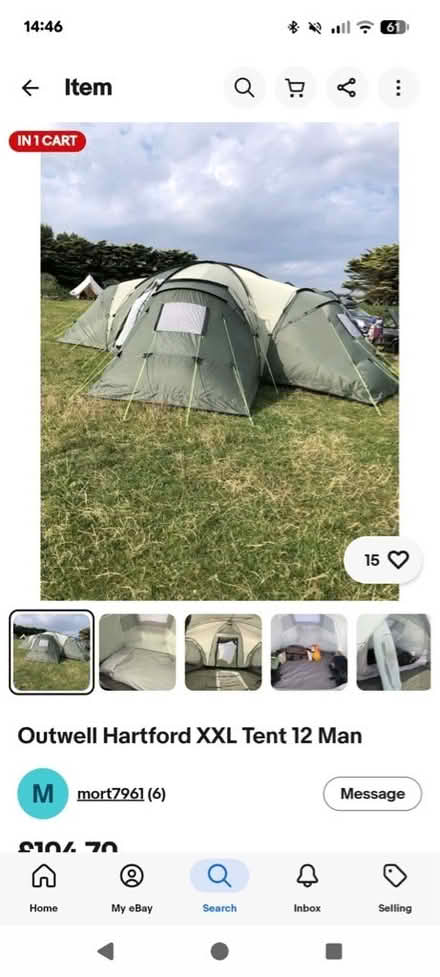 Photo of free Large 4bed tent (Abraham Heights LA1) #1