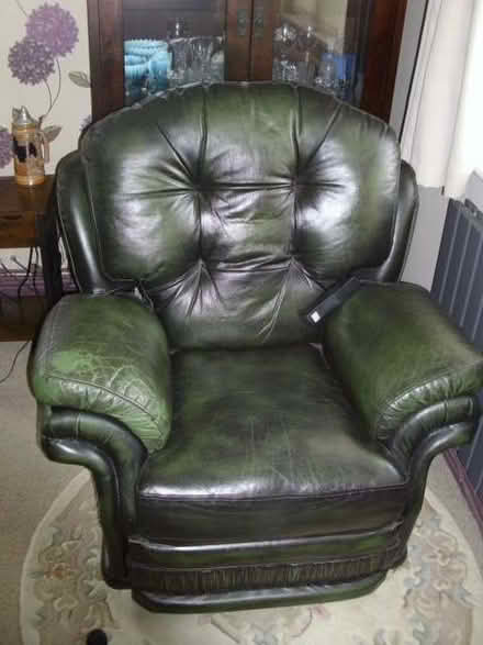 Photo of free Leather reclining chair (Edgmond TF10) #1