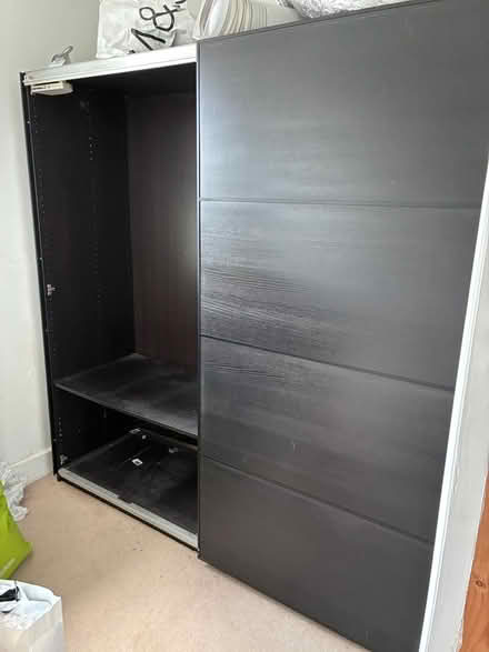 Photo of free Black ikea pax wardrobe (Hoddesdon, EN11) #1