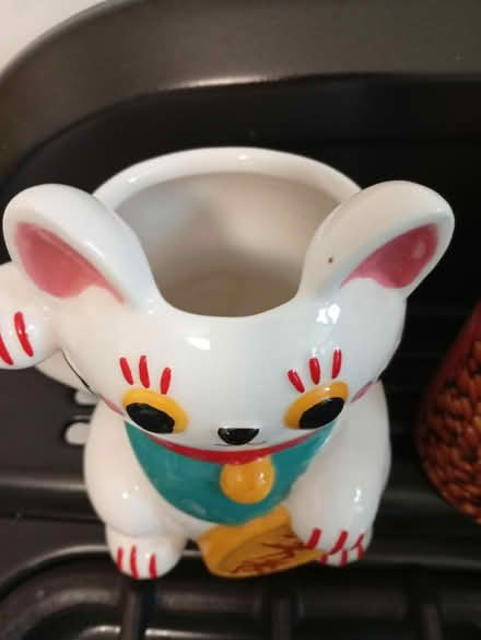 Photo of free Maneki-neko pot,for pens etc (Buxworth SK23) #2