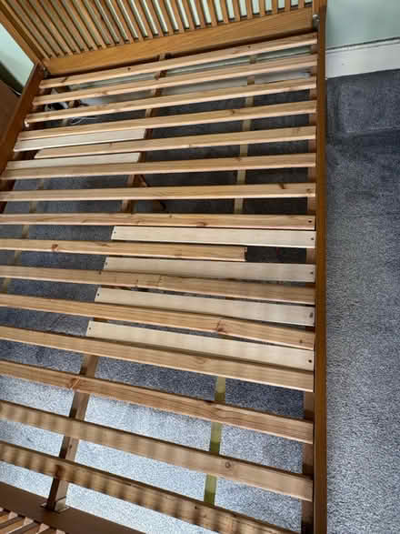 Photo of free King size Bed Frame 200 x 150 (East Dulwich) #3