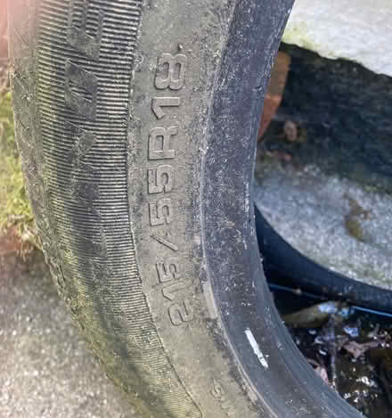 Photo of free Tyre 215/55R18 (Near Carleen, Helston. TR13) #1