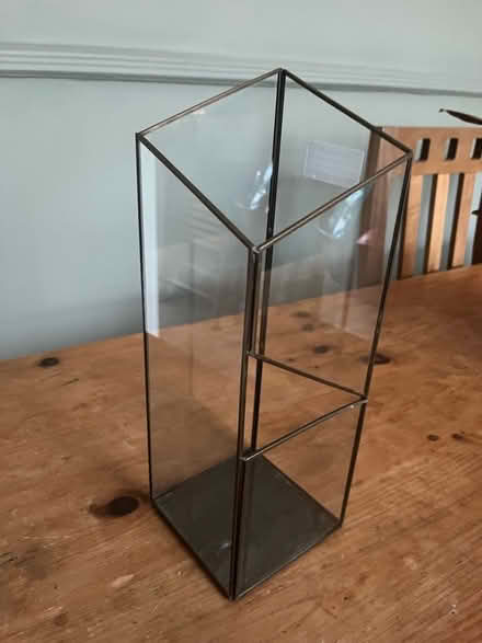 Photo of free Approx 13cm tall glass terrarium (Glossop SK13) #2