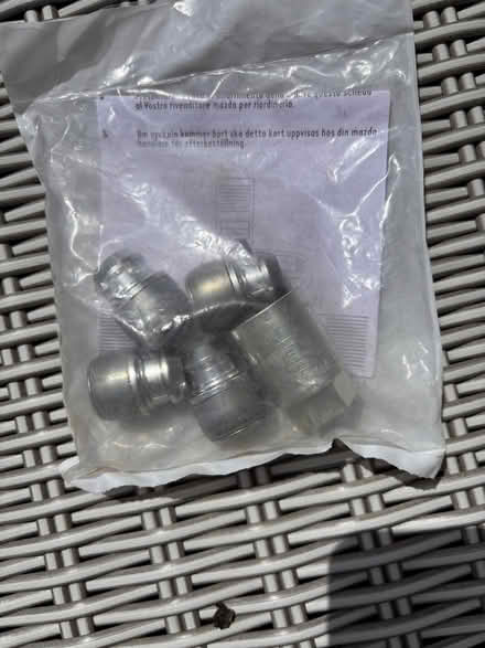Photo of free MX5 NC Locking Wheel Nuts (Montreal Park TN13) #2