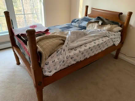 Photo of free Solid full post bed (North londonderry) #3