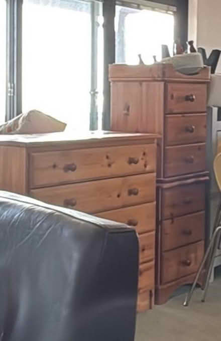 Photo of free Pine Bedside tables/drawers (Pagham West Sussex PO21) #3