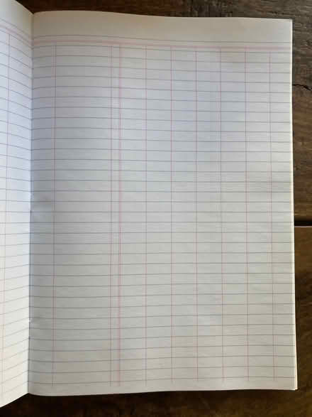 Photo of free Book keeping record book, 7 column (Colwall Stone WR13) #3