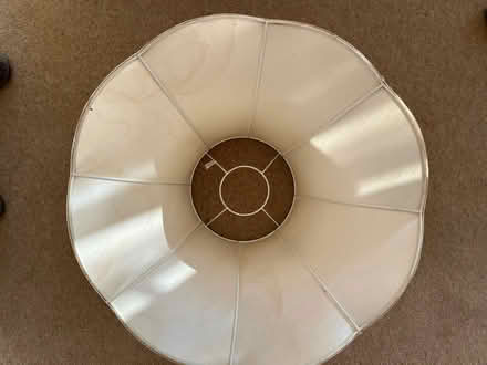 Photo of free Large Vintage Cream Lampshade (BR6) #2
