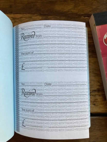 Photo of free Invoice and receipt books (Colwall Stone WR13) #2