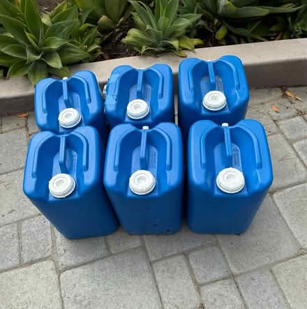 Photo of free Six 5-gallon water containers (Mill Valley) #1