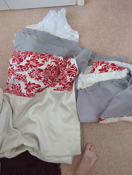 Photo of free Curtains 54inch drop with nets (Fareham PO15) #1