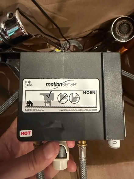 Photo of free Moen Kitchen Faucet Chrome Like New (Tanley Rd & New Hampshire Ave) #2