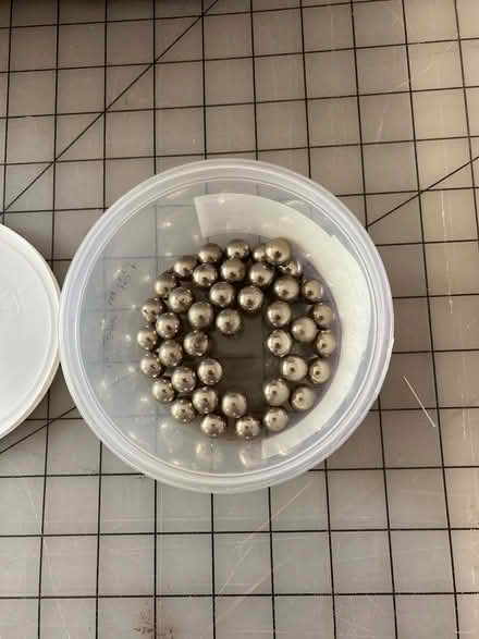 Photo of free 1/2” steel ball bearings (Ashby & Sacramento) #1