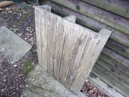 Photo of free Wooden pallet (Barton-on-Sea BH25) #1