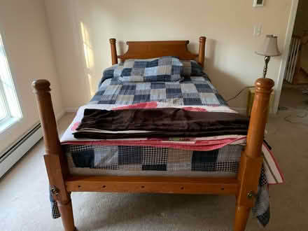 Photo of free Solid full post bed (North londonderry) #1